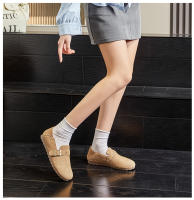 Nuevos zapatos blancos de cuero, nuevos zapatos individuales de suela plana, zapatos casuales versátiles, zapatos de mujer de temperamento retro para niños - details 21
