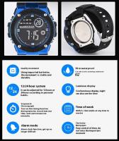 SHUNWAY Reloj electrónico creativo multifuncional impermeable para deportes de adultos al aire libre para hombres - details 4