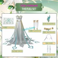 Disfraz de Cosplay de GenshinImpact Nahida Uniforme Sexy con Peluca y Zapatos - details 5