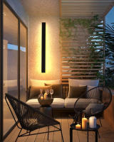 Lámparas de Pared Largas LED para Exteriores PARKSON AC110V 220V IP67 Impermeable Iluminación para Jardín Villa Porche Luminaire - details 7