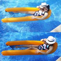 Tumbona flotante para piscina de agua, hamaca de agua estable y relajante para verano, natación al aire libre - details 6