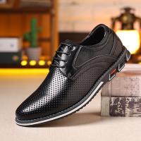 Zapatos casuales de cuero para hombres, gran tamaño de cuatro estaciones, novedad de 2024 - details 3