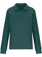 Sudadera Básica de Manga Larga para Mujer Estilo Y2K en Rosa Moda de Primavera y Otoño - details 3