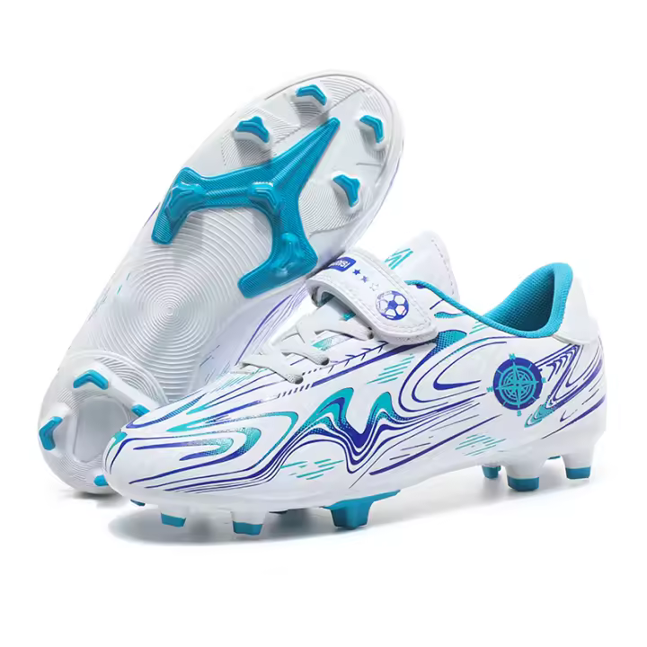 Zapatos de fútbol profesionales para niños y niñas, zapatillas de entrenamiento de césped, FG/TF - 1
