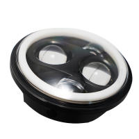Faros LED para motocicleta y coche 5.75 pulgadas para Harley Sportster Iron 883 Dyna Triumph Street Speed Triple 5 3/4" H4 Faro Principal - details 10