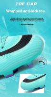 Zapatos de fútbol de alta calidad para hombre con diseño de uñas perforadas, zapatos de fútbol transpirables de nuevo estilo, zapatos deportivos cruzados para jóvenes - details 7