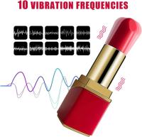 Leten Mini lápiz labial bala vibrador mujeres estimulador de clítoris portátil erótico juguetes sexuales para adultos Vagina amor huevo masturbación femenina - details 0