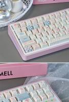 Teclas de Perfil Cherry con Decoración de Estilo Anime Sweet Rococó Compatibles con Teclados de Modelos 61/68/75/82/84 Accesorios de Teclado Electrónicos - details 2