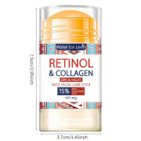 Retinol crema reafirmante en barra de colágeno crema facial para arrugas suaves para hidratante blanqueamiento ilumina el producto de la piel - details 6