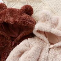 Pijamas cálidos de felpa para bebé, con monos, bolsas de oso con cuello con capucha, pijamas informales para recién nacido de 0 a 1 años - details 8