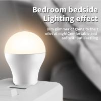 3/2PCS Mini USB Plug Lamp Computer Mobile Power Charging USB Small LED Night Light Eye Protection Light 5V 1A USB Gadgets - details 2