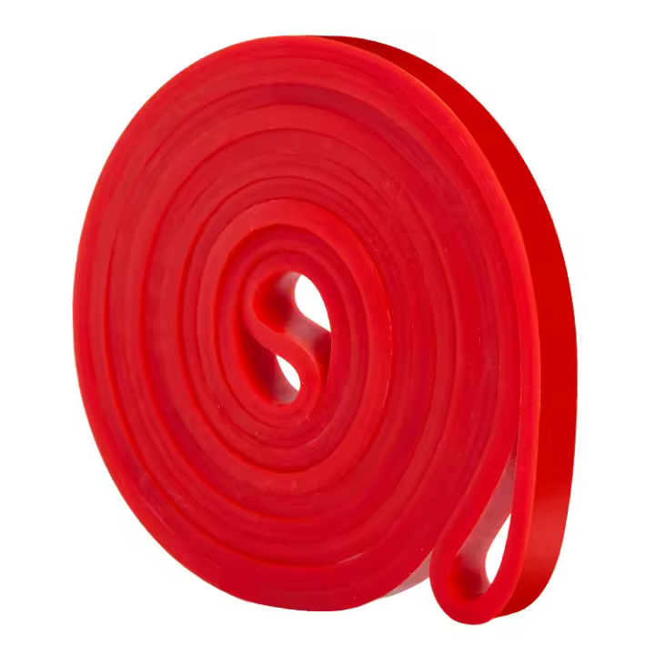 Resistencia para dominadas, Banda de látex, Banda elástica de Entrenamiento, Banda de Fitness roja para Entrenamiento, Unisex, Ideal para el hogar, Gimnasio, Yoga, - 1