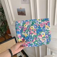 Bolsa de Maquillaje Floral de Algodón Monedero de Bolsillo con Cierre de Cremallera para Mujeres - details 10