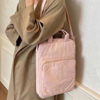 Bolso de nailon de gran capacidad para ordenador portátil, bolso de hombro, bolso cruzado, bolso de mano para documentos de oficina, bolso de mano con cremallera de Color sólido para ordenador - details 28