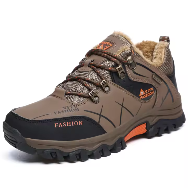 Zapatillas de Senderismo Inviernal para Hombres Botas de Nieve a Prueba de Golpes Calientes Impermeables Deportiva Casual - 1