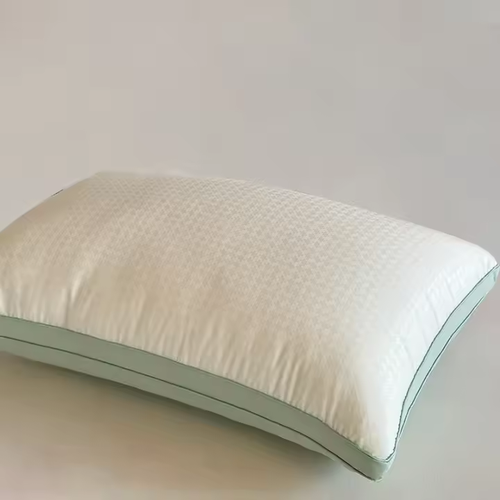 Almohadas de Lujo Suaves HEVUAI HT Rellenas de Fibra de Poliéster Lavables para Dormilones Laterales o Vértigo Colección Hogar-Hotel - 1