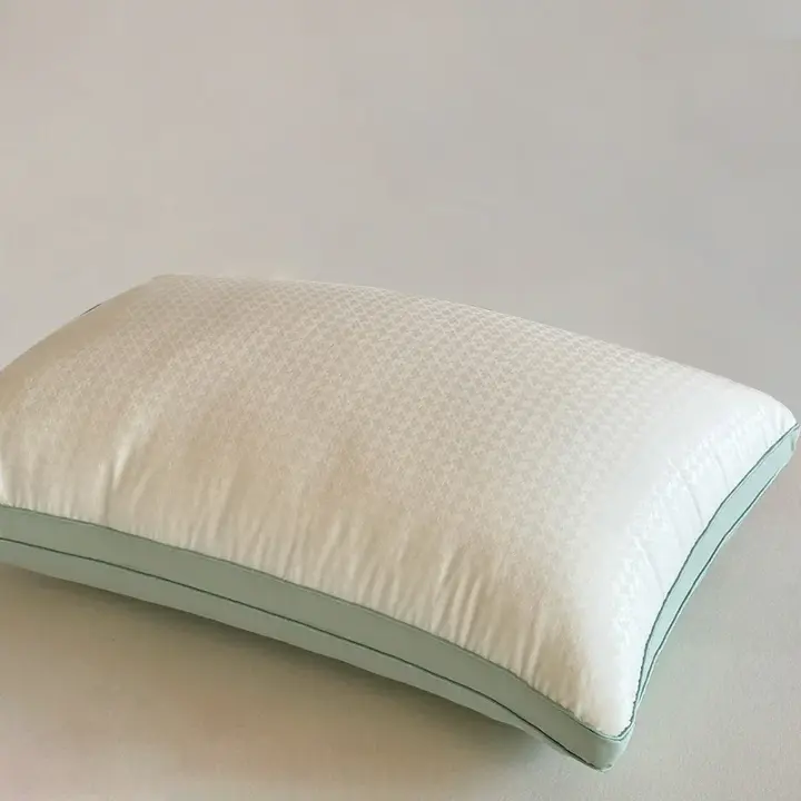 Almohadas de Lujo Suaves HEVUAI HT Rellenas de Fibra de Poliéster Lavables para Dormilones Laterales o Vértigo Colección Hogar-Hotel - 1