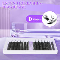 Kit de extensión de pestañas con rizos en D, conjunto de unión y sello, aplicador para principiantes - details 1
