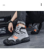 Zapatos de senderismo al aire libre para hombre, botas de montaña de invierno, zapatillas antideslizantes, zapatos de trabajo - details 9