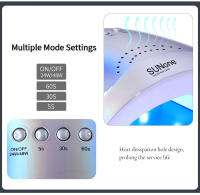 Secador LED UV para todo tipo de esmaltes de uñas, herramienta de salón de manicura y pedicura, lámpara de secado galvanizada para uñas - details 4