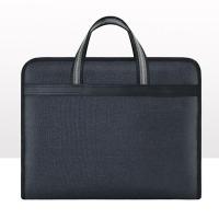 Bolsa de archivos A4 impermeable, gran capacidad, múltiples compartimentos, bolsa de almacenamiento de documentos, Simple con asa, maletín de lona para hombres y mujeres - details 12