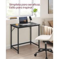 Mesa de Trabajo Pequeña Industrial Ideal para Teletrabajo, Estudio, Dormitorio 60 x 135 x 76cm - details 16