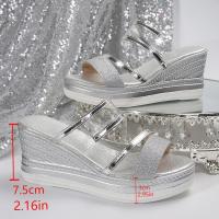 Zapatillas de tacón de cuña de verano para mujer - details 6