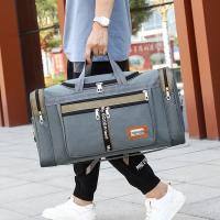 Bolsa de viaje de nylon para hombres y mujeres Bolsa de equipaje de mano de gran capacidad para fin de semana, gimnasio, bolsa deportiva para la noche - details 29