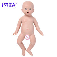Muñeca de Silicona Renacida IVITA 19 pulgadas, 3700g, Características Educativas para Niños Mayores de 3 Años - details 6