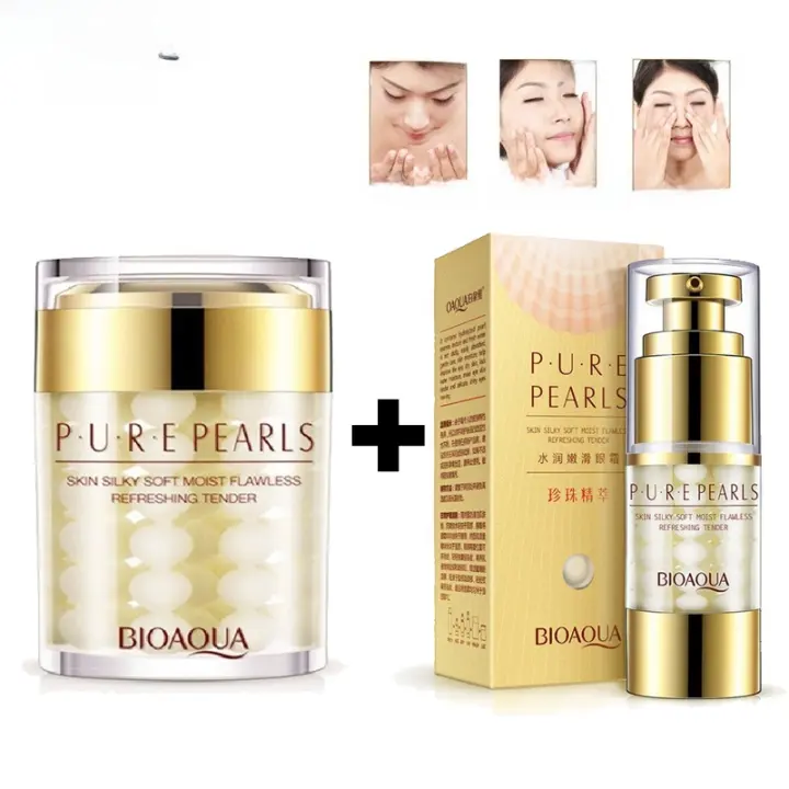 Bioaqua crema hidratante de colágeno para ojos crema Facial antiojeras bolsas para ojos cosméticos coreanos productos para el cuidado de la piel - 1
