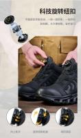Zapatos Universales de Seguridad para Hombres Cabeza de Acero, A Prueba de Golpes, Antideslizantes, Hebilla Giratoria, Resistentes al Desgaste - details 5