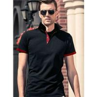 Polo de manga corta para hombre, polo en contraste, ropa nueva, ropa de calle de verano, top informal para hombre - details 2