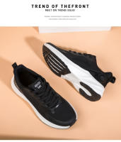 Zapatos versátiles Flyknit transpirables de malla ligera, zapatillas informales para correr, Fitness - details 17