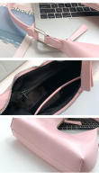 Bolso de mano para mujer, hombro de moda con sensación de alta gama, bolso para axila con forma de PU para mujer - details 23