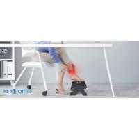 Reposapiés debajo del escritorio Taburete ergonómico para pies con rodillos de masaje Carga máxima 120 libras Reposapiés de escritorio Alivio del dolor para el trabajo de la oficina en el hogar - details 6