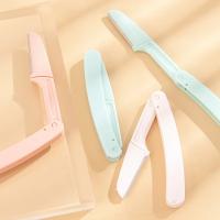 3pcs Afeitadora Facial Para Mujer Plegable Y Segura Anti-Arañazos Herramientas De Maquillaje Cejas Raspador De Cara Para Mujeres - details 8