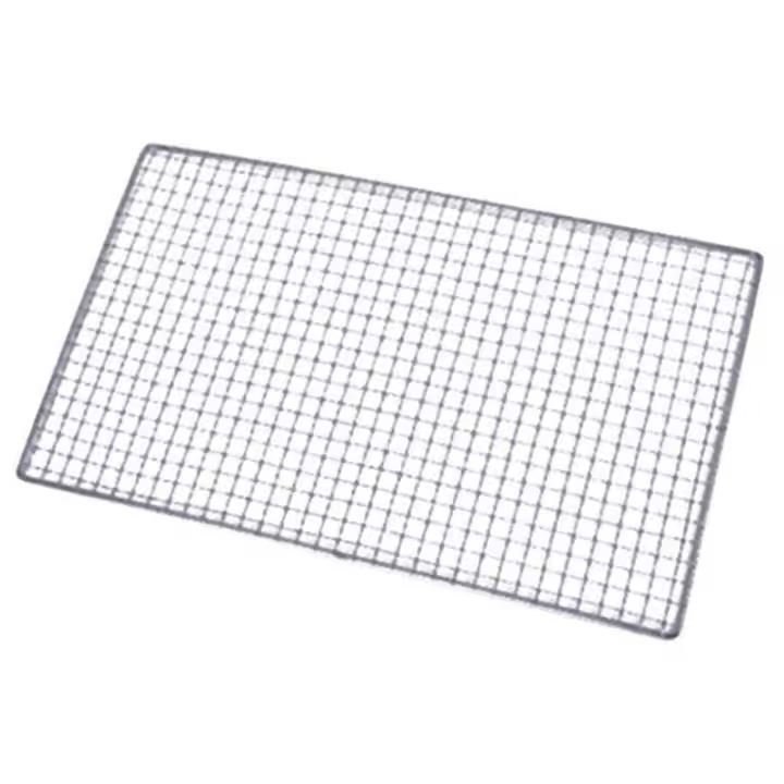 Malla de alambre con agujeros cuadrados de Metal para parrilla, 30cm x 45cm - 1