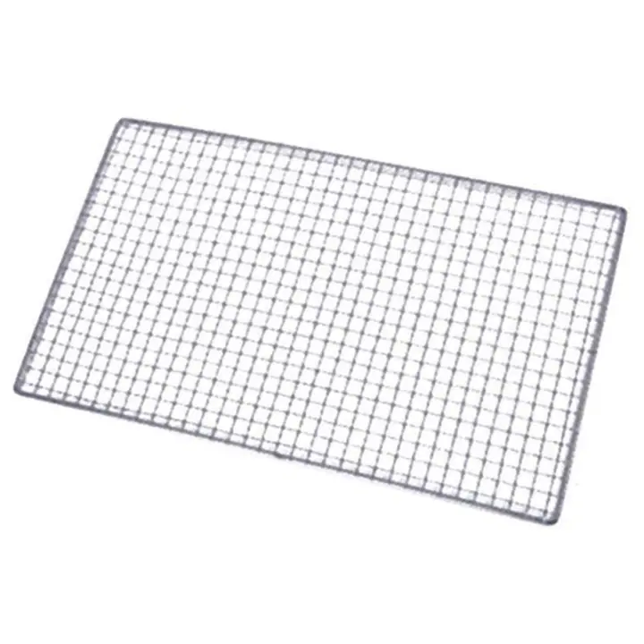 Malla de alambre con agujeros cuadrados de Metal para parrilla, 30cm x 45cm - 1