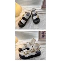 Sandalias de Mujer 2025 Estilo Gladiador con Tirantes Metálicos Planos Antideslizantes para Verano - details 15