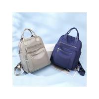 Mochila De Viaje Informal Para Mujer, Bolso De Hombro Oxford Impermeable, Bolso De Mano De Gran Capacidad, Monedero Negro, - details 18