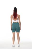 Nuevos pantalones cortos deportivos de cintura alta sin costuras con forma de sonrisa para mujer, pantalones cortos de entrenamiento de Yoga con realce, pantalones cortos sexys para correr y Fitness - details 27