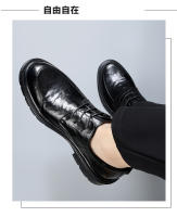 Zapatos de cuero de alta gama de cuero puro nuevo vestido de negocios de cuero transpirable casual - details 14