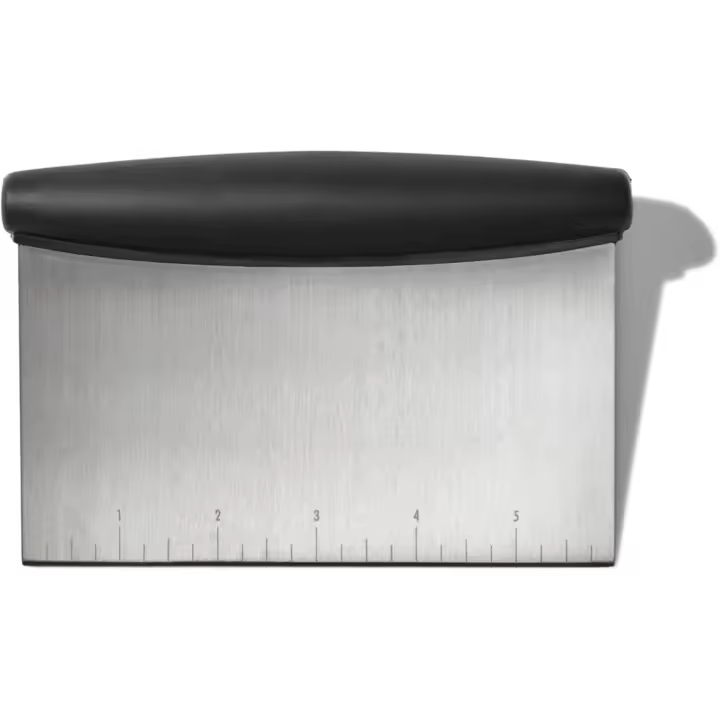 Buen agarre raspador de banco y Chopper, 1 Cuenta, acero inoxidable - 1