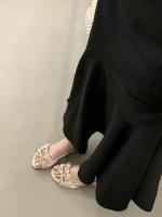 Zapatillas súper geniales, nuevo estilo de hadas de cabeza redonda abierta, sandalias planas de moda - details 13