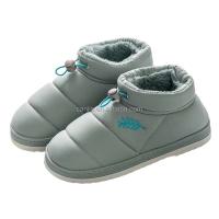 Nuevas botas de nieve impermeables para niños, zapatos de invierno de corte bajo a la moda para mujer, adornos navideños de felpa - details 3