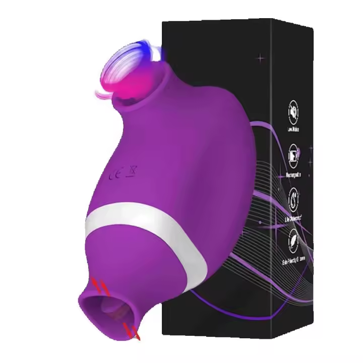 Leten potente vibrador de succión femenino lamiendo lengua clítoris pezones succionadores estimulador de vacío juguetes sexuales adultos para mujeres parejas - 1