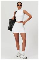 Conjunto de Falda de Yoga para Mujer Ropa Deportiva de Entrenamiento Traje de Gimnasio - details 9