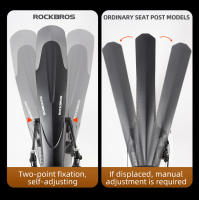 Guardabarros de Bicicleta de Montaña ROCKBROS 26-29 Pulgadas Lanzamiento Rápido Duradero Innovativo Accesorios para Bicicletas de Plástico Antirrasguños Hecho en China - details 4