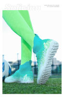 Zapatos de fútbol de marca para hombres, botines de fútbol para niños pequeños, zapatillas de entrenamiento de fútbol de cuero para niños, zapatos de tacos de fútbol al aire libre - details 29