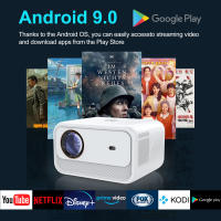 Proyector inteligente 1080P 300ANSI WIFI 2.4G + sistema Android 5G, cine en casa inteligente - details 1